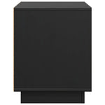 Tv-Benk Svart 74X35X44 Cm Heltre Furu