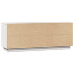 Tv-Benk Hvit 110,5X35X44 Cm Heltre Furu