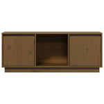 Tv-Benk Honningbrun 110,5X35X44 Cm Heltre Furu