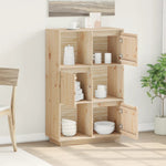 Highboard 74X35X117 Cm Heltre Furu