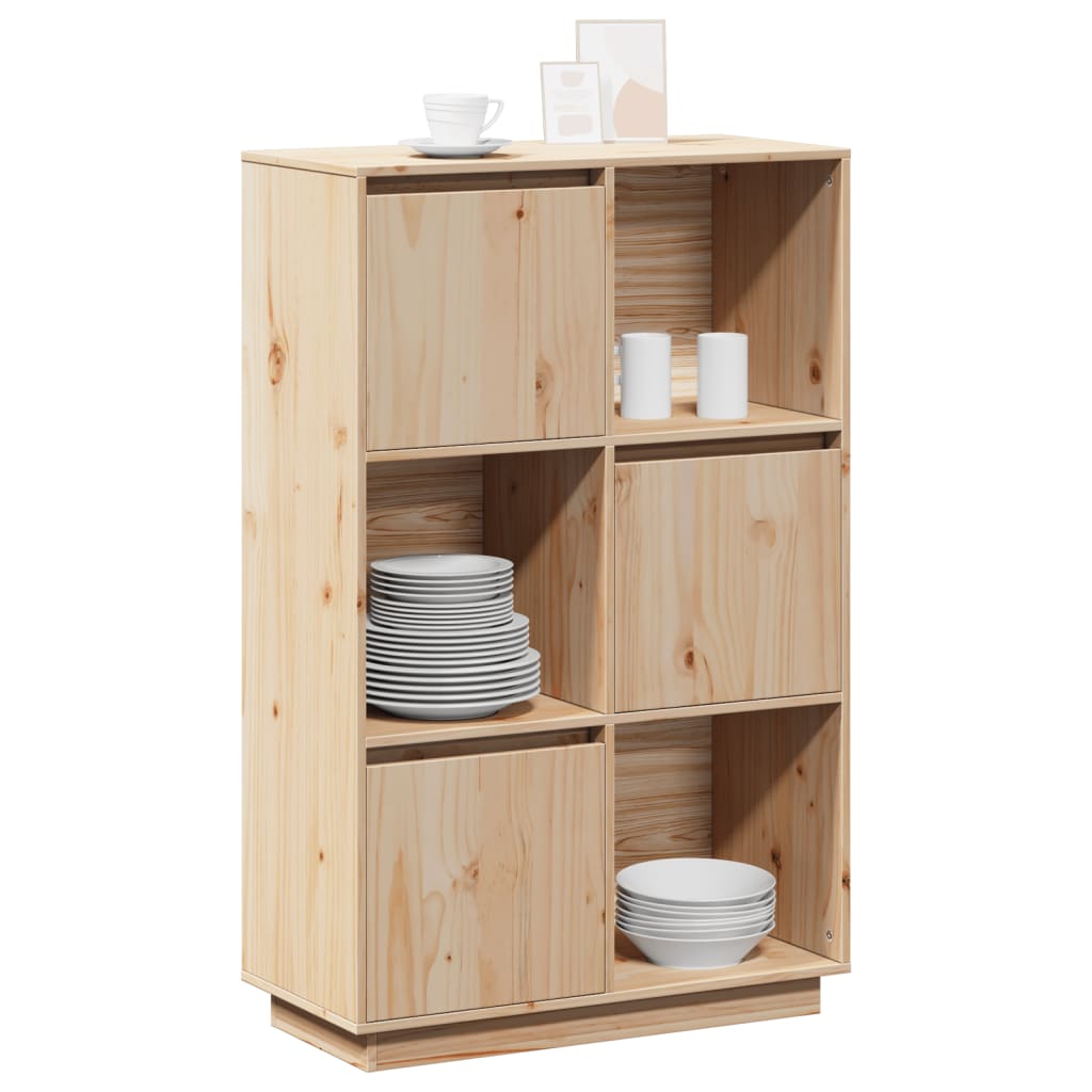 Highboard 74X35X117 Cm Heltre Furu