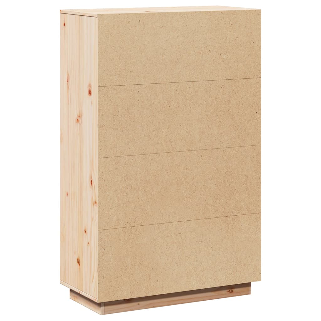 Highboard 74X35X117 Cm Heltre Furu