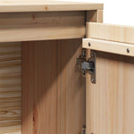 Highboard 74X35X117 Cm Heltre Furu