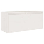 Tv-Benker 6 Stk Hvit Heltre Furu