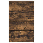 Skjenk Røkt Eik 60X35X98,5 Cm Konstruert Tre