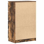 Skjenk Røkt Eik 60X35X98,5 Cm Konstruert Tre