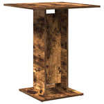 Bistrobord Røkt Eik 60X60X75 Cm Konstruert Tre