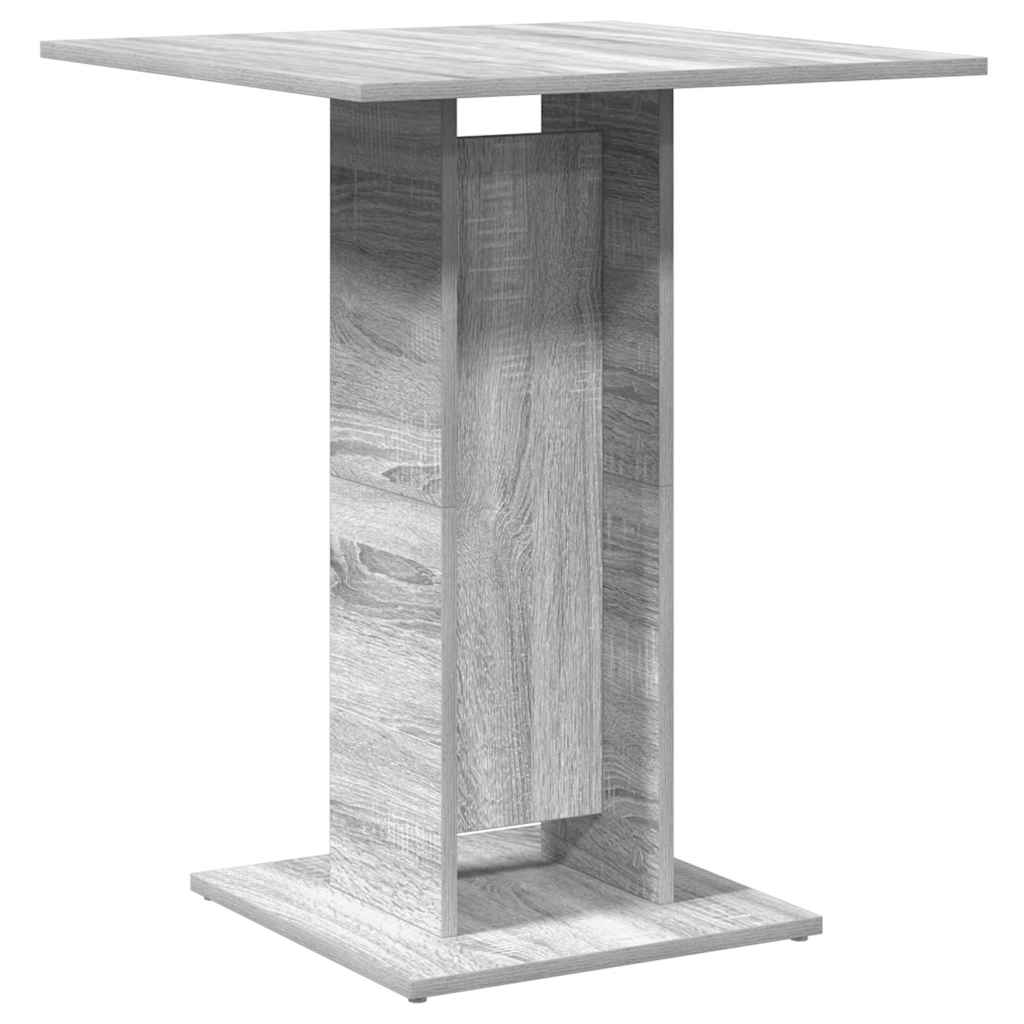 Bistrobord Grå Sonoma 60X60X75 Cm Konstruert Tre