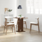 Bistrobord Brun Eik 60X60X75 Cm Konstruert Tre