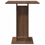 Bistrobord Brun Eik 60X60X75 Cm Konstruert Tre