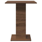 Bistrobord Brun Eik 60X60X75 Cm Konstruert Tre