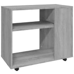 Sidebord Grå Sonoma 70X35X55 Cm Konstruert Tre