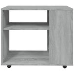 Sidebord Grå Sonoma 70X35X55 Cm Konstruert Tre