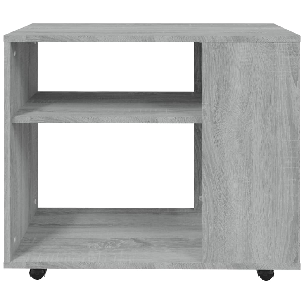 Sidebord Grå Sonoma 70X35X55 Cm Konstruert Tre