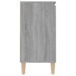 Skjenk Grå Sonoma 101X35X70 Cm Konstruert Tre