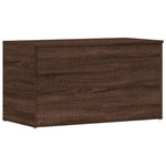 Oppbevaringskiste Brun Eik 84X42X46 Cm Konstruert Tre