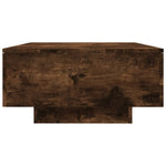 Salongbord Røkt Eik 90X60X31 Cm Konstruert Tre