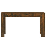 Spisebord Røkt Eik 140X74,5X76 Cm Konstruert Tre