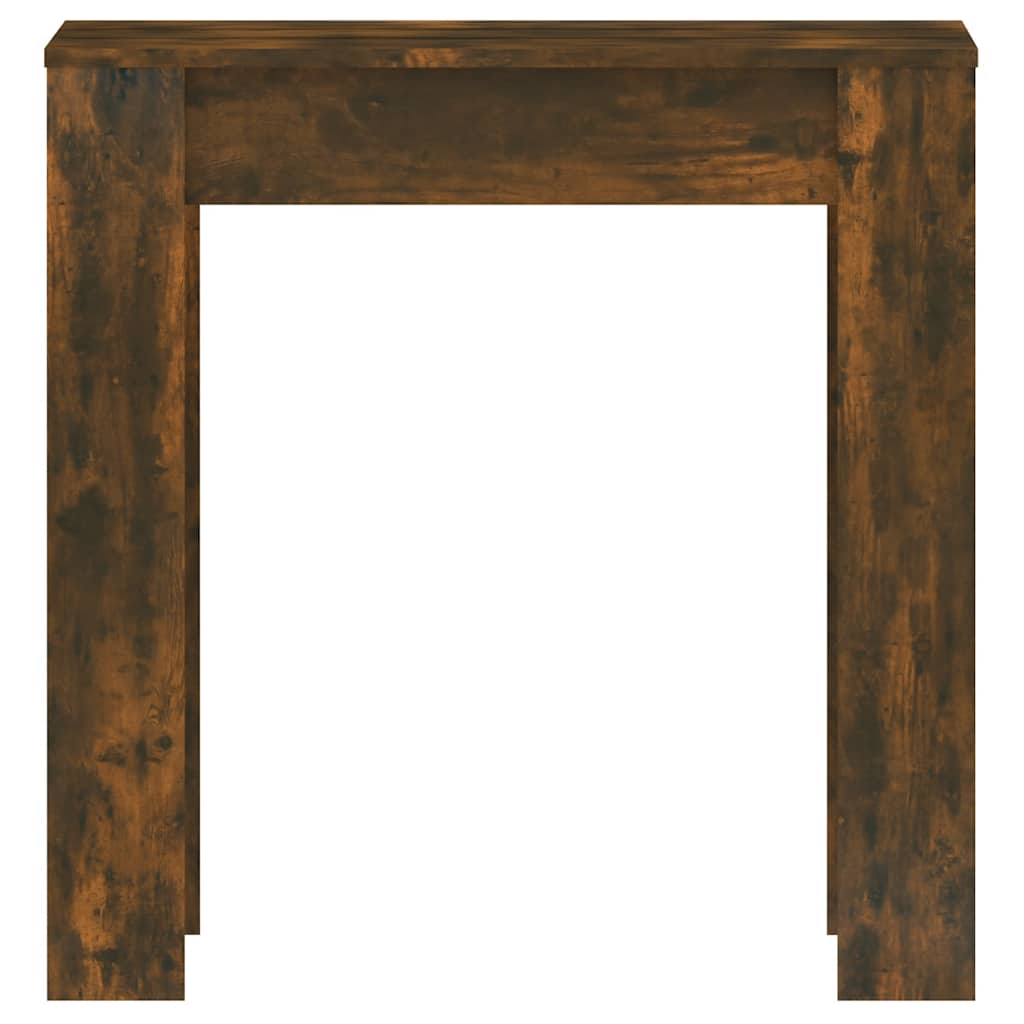 Spisebord Røkt Eik 140X74,5X76 Cm Konstruert Tre
