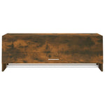 Garderobe Røkt Eik 100X32,5X35 Cm Konstruert Tre