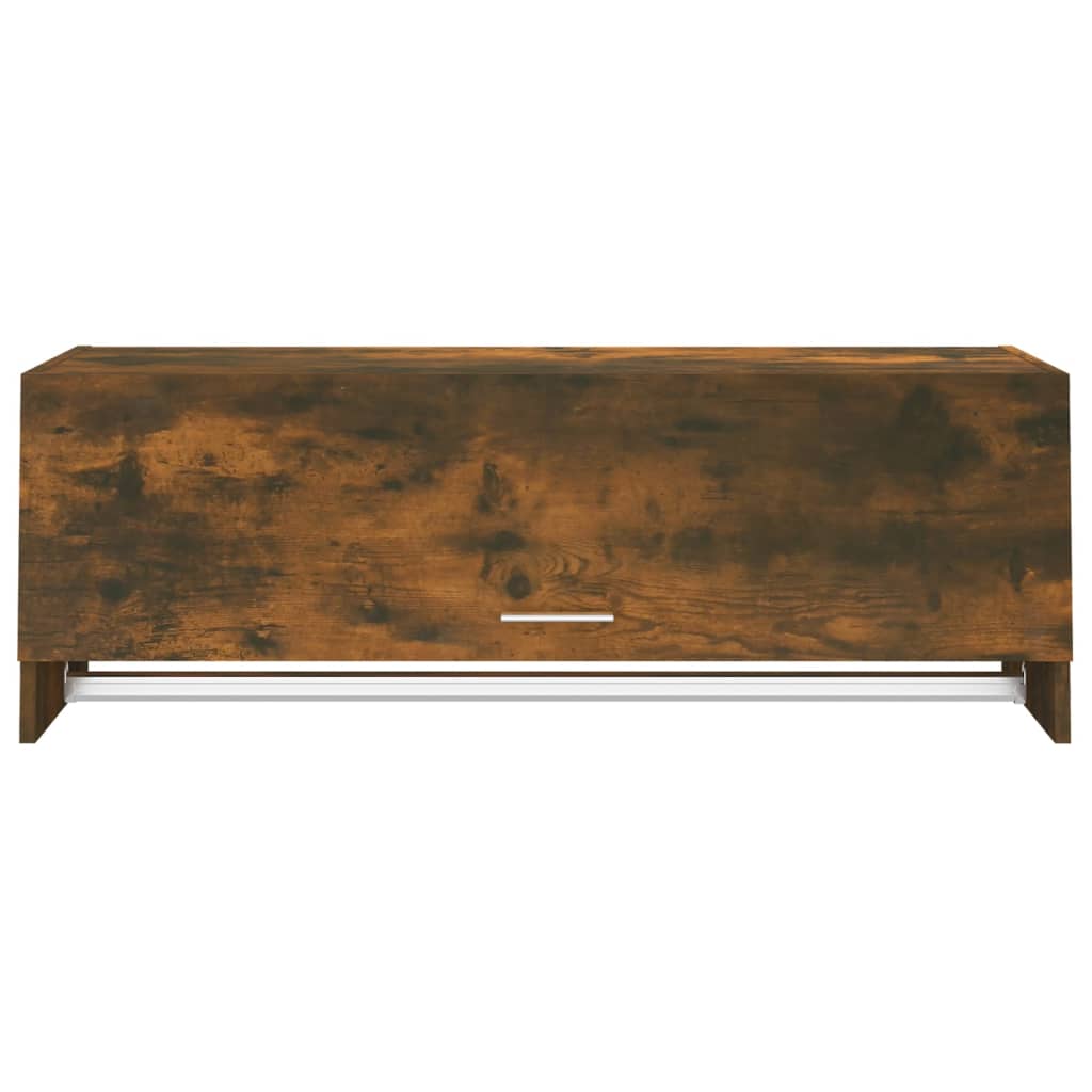 Garderobe Røkt Eik 100X32,5X35 Cm Konstruert Tre