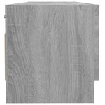 Garderobe Grå Sonoma 100X32,5X35 Cm Konstruert Tre