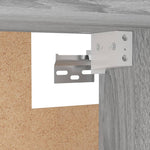 Garderobe Grå Sonoma 100X32,5X35 Cm Konstruert Tre