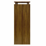 Konsollbord Brun Eik 80X30X80 Cm Konstruert Tre