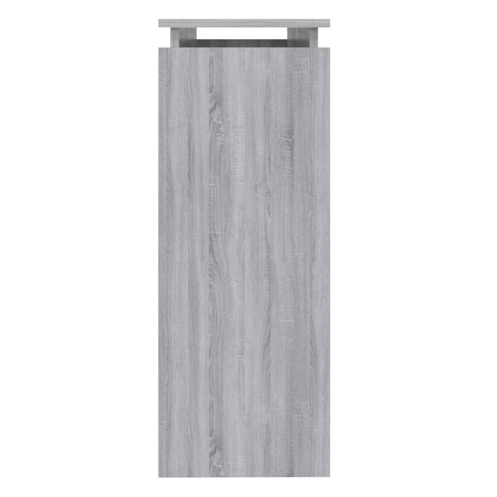 Konsollbord Grå Sonoma 102X30X80 Cm Konstruert Tre