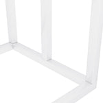Frittstående Håndklestativ Hvit 48X24X79 Cm Jern
