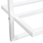 Håndklestativ Hvit 95X25X22 Cm Jern