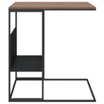 Sidebord Svart 55X36X59,5 Cm Konstruert Tre