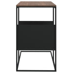 Sidebord Svart 55X36X59,5 Cm Konstruert Tre