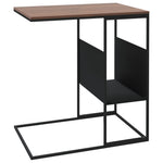 Sidebord Svart 55X36X59,5 Cm Konstruert Tre
