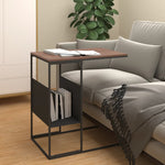 Sidebord Svart 55X36X59,5 Cm Konstruert Tre