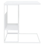 Sidebord Hvit 55X36X59,5 Cm Konstruert Tre