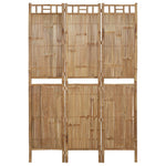 Romdeler 3 Paneler Bambus 120X180 Cm
