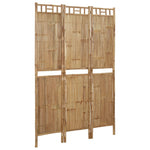 Romdeler 3 Paneler Bambus 120X180 Cm