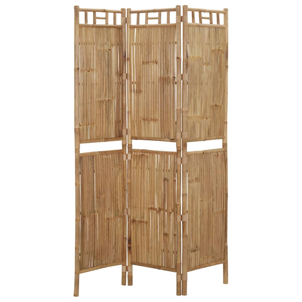 Romdeler 3 Paneler Bambus 120X180 Cm