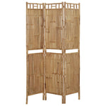 Romdeler 3 Paneler Bambus 120X180 Cm