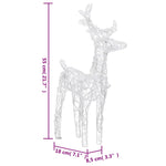 Reinsdyr Og Slede Julepynt 320 Lysdioder Akryl