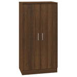 Skoskap Brun Eik 55X35X108 Cm Konstruert Tre