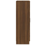 Skoskap Brun Eik 55X35X108 Cm Konstruert Tre