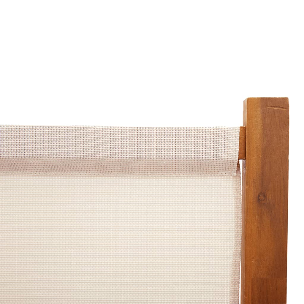 Romdeler 4 Paneler Kremhvit 280X180 Cm