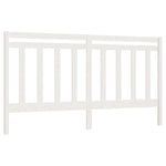 Sengegavl Hvit 206X4X100 Cm Heltre Furu