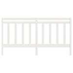 Sengegavl Hvit 206X4X100 Cm Heltre Furu