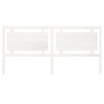 Sengegavl Hvit 205,5X4X100 Cm Heltre Furu