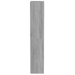 Skohylle Grå Sonoma 54X34X183 Cm Konstruert Tre