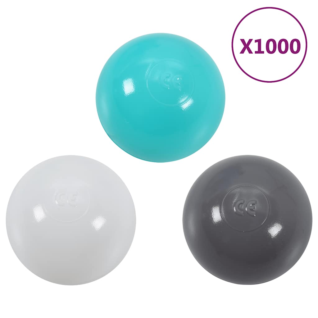 Fargerike Lekeballer For Babybasseng 1000 Stk