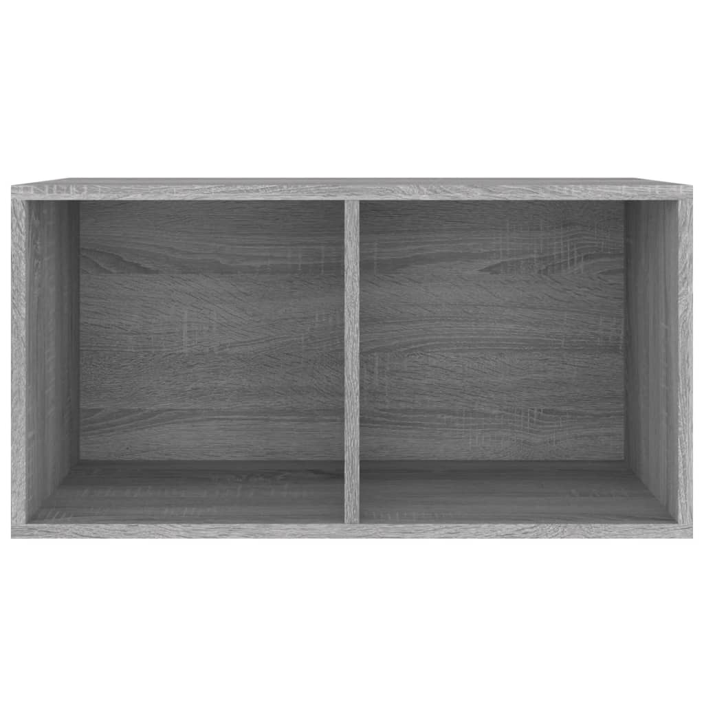 Oppbevaringsboks Lp Grå Sonoma 71X34X36 Cm Konstruert Tre